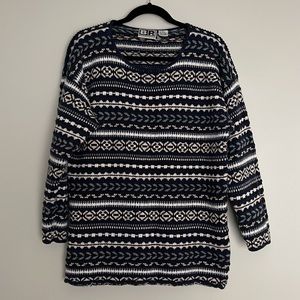 Vintage BP Nordstrom Womens Ski Sweater Size L